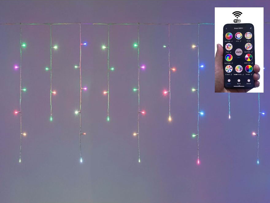 Smart icicle lights, APP control