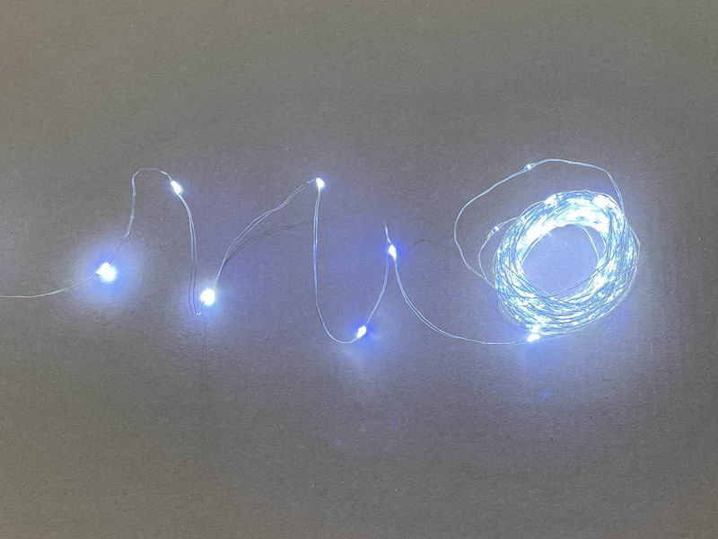 LED String Lights, flexible thin wire, 180L